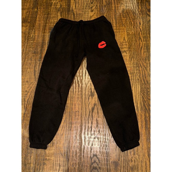 OFFICIAL RENEE RAPP L POISON POISON KISS SWEAT PANTS MEAN GIRLS *Defect* - Picture 2 of 4